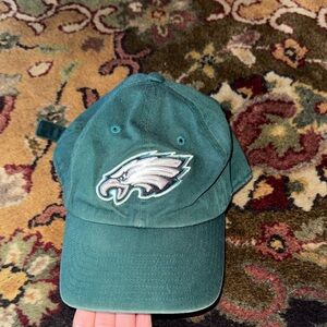 47 Brand Teal Cap with Eagles Emblem